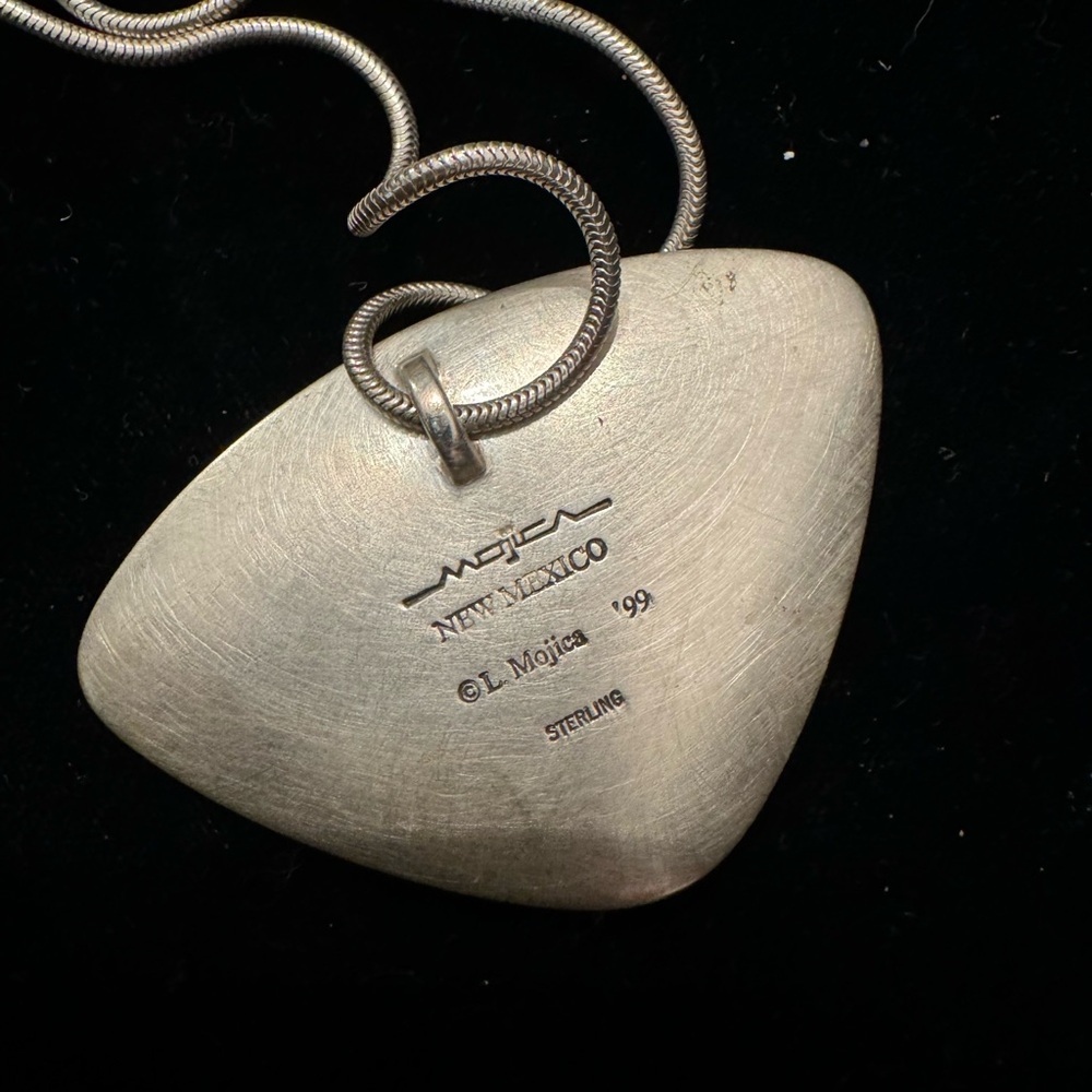 Mojica Sterling Silver Pendant Necklace